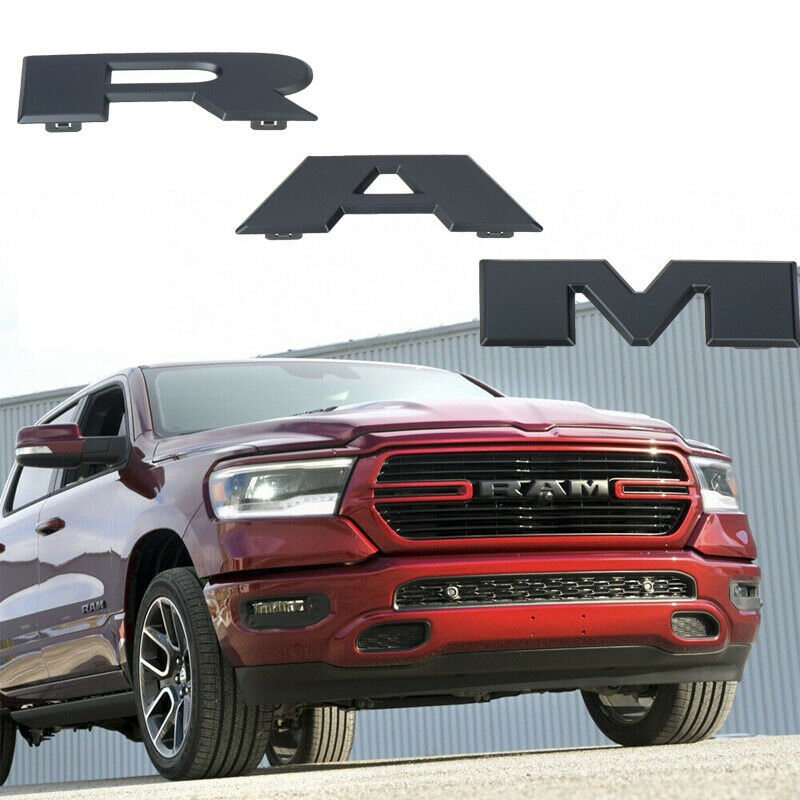 Black "Ram" Grille Emblem 2019-up RAM 1500